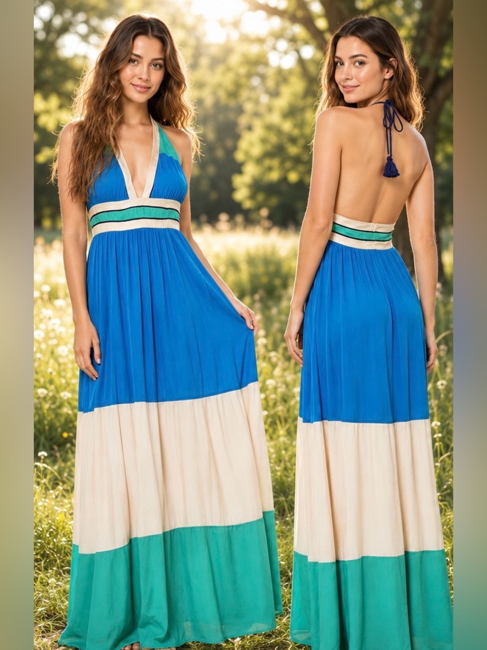 Halter Maxi Dress - Forever 21
